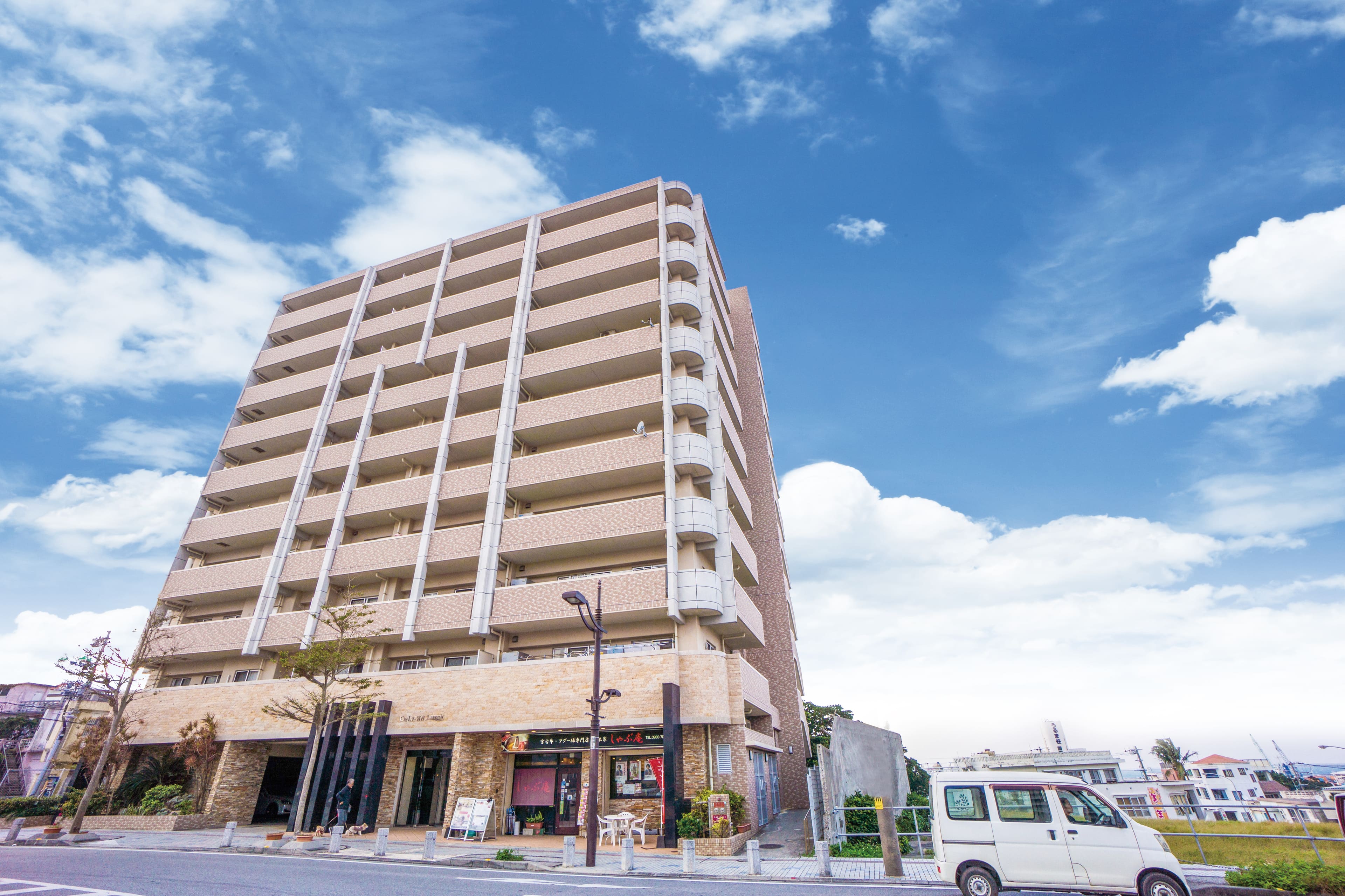 宮古島の中心地で便利なロケーション